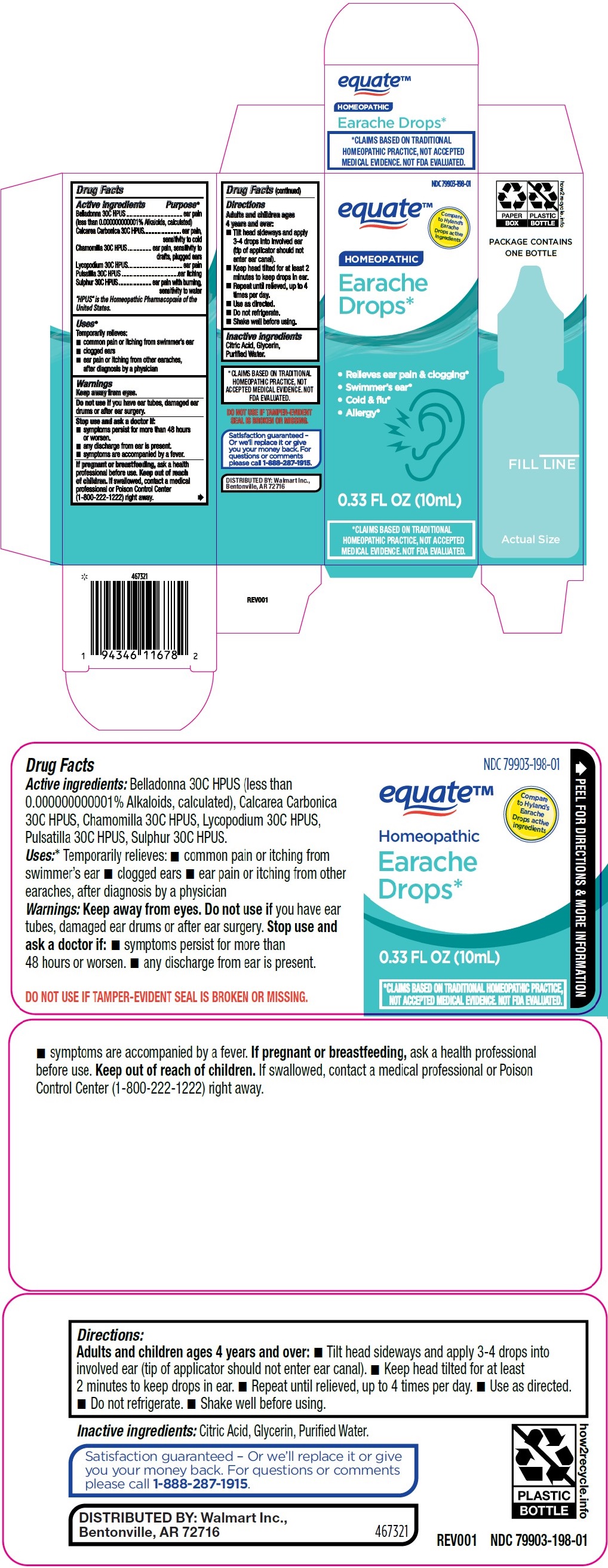 Pill image for Equate Homeopathic Earache Drops