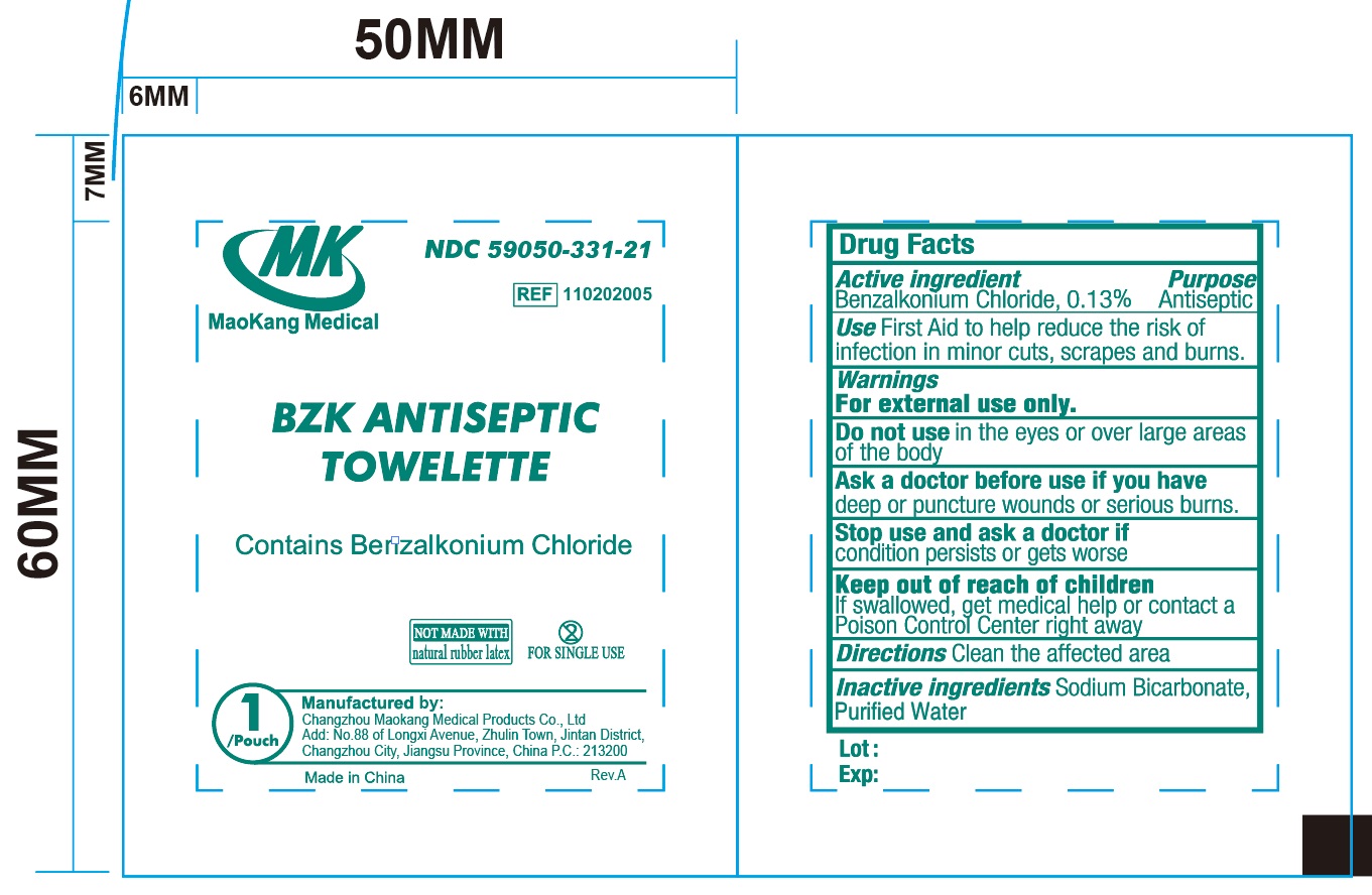 Pill image for Mk Bzk Antiseptic Towelette Non-sterile