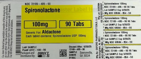 Pill image for Spironolactone