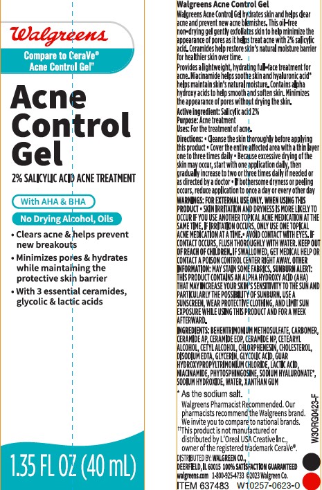 Pill image for walgreens acne control gel