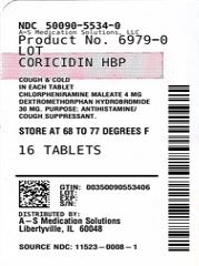 Pill image for coricidin hbp cough and cold ui 1614831