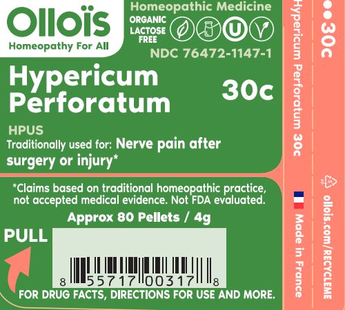 Pill image for Sevene Usa (as Pld) - Hypericum Perforatum 30c (76472-1147)